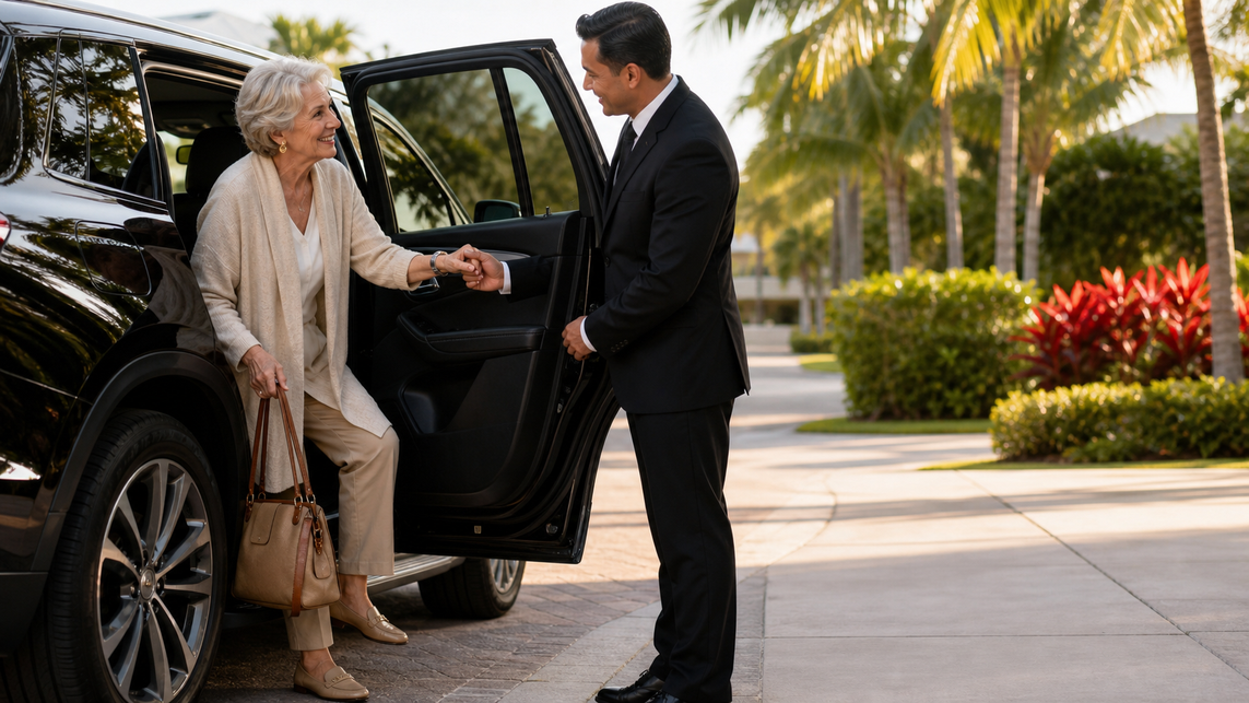 Senior Car Service in Orange County